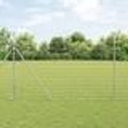 vidaXL Clôture 1,6 x 25 m en acier galvanisé
