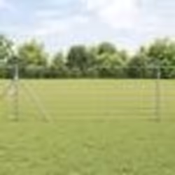 vidaXL Clôture de jardin 0,8 x 50 m en acier galvanisé
