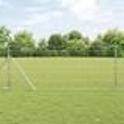 vidaXL Clôture de champ 1x50 m en acier galvanisé