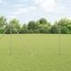 vidaXL Clôture de Champ 1,6 x 25 m en acier galva
