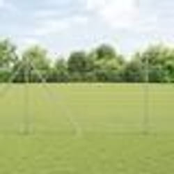 vidaXL Clôture de champs 1,6x25 m en acier galvanisé
