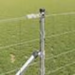 vidaXL Clôture de champ 1 x 50 m en acier galvanisé