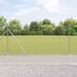 vidaXL Clôture de champ en acier galvanisé, 1,2 x 25 m