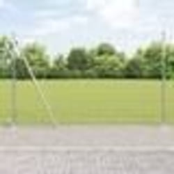 vidaXL Clôture champ 1,5 x 25 m en acier galvanisé