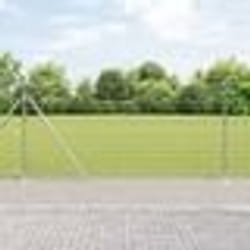 vidaXL Clôture de Champ 1.2x50 m en Acier Galvanisé