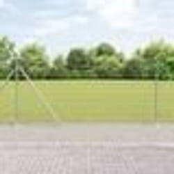 vidaXL Clôture de champ 1,2 x 50 m en acier galvanisé