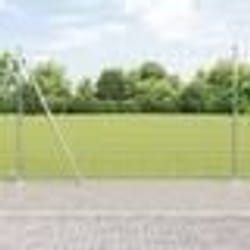 vidaXL Clôture de champ 1,5 x 50 m en acier galvanisé