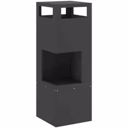 Ce foyer extérieur apporte chaleur et ambiance avec son design rectangulaire moderne, parfait pour les soirées fraîches. Conç ...