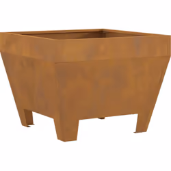 Ce brasero carré en acier vieilli c'est juste ce qu'il vous faut pour embellir votre extérieur et garder la chaleur lors des ...