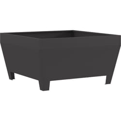 Vidaxl - brasero noir carré 80x80x43 cm en acier