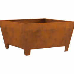Ce foyer rustique en acier corten est une pièce maîtresse qui attire le regard pour tes espaces extérieurs, ajoutant chaleur ...