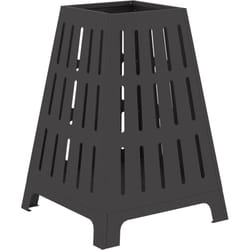 Vidaxl - Braise Noir 50 x 50 x 70 cm Acier laminé à froid