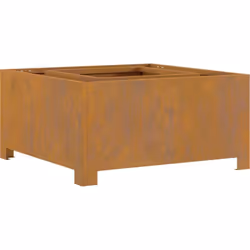 Ce foyer à bois rustique mélange pratique et style, parfait pour votre espace extérieur. Avec son acier usé et son design spa ...
