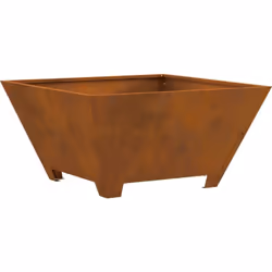 Ce brasero rustique en acier weathering est l'élément central de tout rassemblement en extérieur, réchauffant ton jardin ou p ...