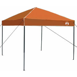 Tente à auvent pop-up Orange 250 x 250 cm tissu vidaXL