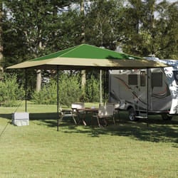 Tente À Auvent Pop-up Vert 400 X 400 Cm Tissu Vidaxl