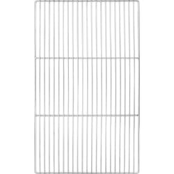 Grille de barbecue avec poignées rectangulaires 67x40 cm en inox 304 Vidaxl