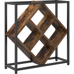 Vidaxl - Support à vin Chêne fumé 51x18x52,5 cm Bois reconstitué