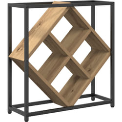 Vidaxl - Rangement à vin Artisan Chêne 51x18x52,5 cm Bois d'ingénierie