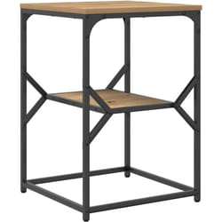 Table d'appoint chêne artisanal 41 x 40 x 60 cm Vidaxl