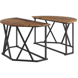 Table basse Bois ancien 80 x 80 x 42 cm Vidaxl
