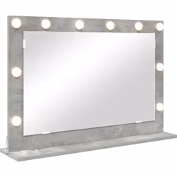 Ce miroir de beauté est un essentiel pour tes rituels, idéal pour appliquer ton maquillage ou te préparer. Avec son style gri ...