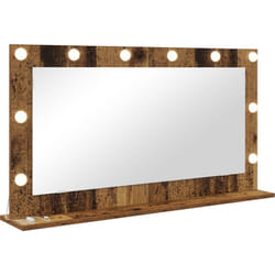 Vidaxl - Miroir de Toilette Bois ancien Bois et Verre 100 x 55 x 18 cm