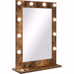 Ce miroir de vanity avec lumières LED est exactement ce qu'il vous faut pour améliorer votre routine de soins. Parfait pour l ...