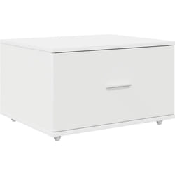 Vidaxl - Cabinet à tiroirs blanc 55x45x33.5 cm en bois d'ingénierie