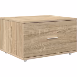 Ce cabinet de tiroirs en beau chêne Sonoma s'intègre super bien dans tous les styles de bureaux ou de salons tout en offrant  ...
