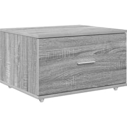 Cabinet à Tiroirs Gris Sonoma Bois d'ingénierie Moyen Vidaxl