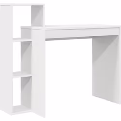 Ce bureau d'ordinateur compact et minimaliste est un ajout stylé à n'importe quel bureau, coin d'étude ou chambre, t'offrant  ...