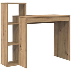 Bureau chêne artisanal 100 x 40 x 90 cm Bois d'ingénierie vidaXL