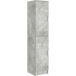 Vidaxl - Buffet Gris béton mdf finition effet béton Standard Portes