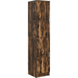 Buffet Chêne fumé Bois d'ingénierie Grand Buffet Rectangulaire Vidaxl