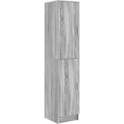 Buffet Gris sonoma MDF Moyen Buffet Rectangulaire Moderne vidaXL
