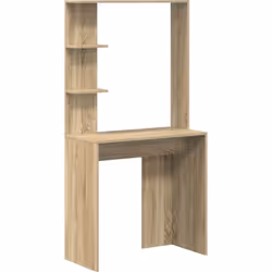 Ce bureau minimaliste en chêne de Sonoma s'adapte bien à différents styles d'intérieur tout en étant super fonctionnel. Il es ...