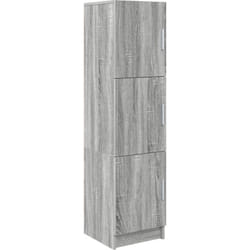 Vidaxl - Buffet gris Gris Sonoma Bois d'ingénierie Standard Buffet gris
