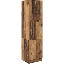 Vidaxl - Buffet marron Bois usé Faux bois Compact Buffet marron