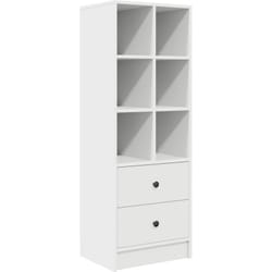 Tagère blanche Blanc mdf Standard Étagère blanche Vidaxl