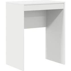 Vidaxl - Bureau d'écriture minimaliste Blanc Panneau de particules