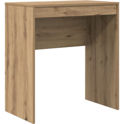 Bureau d'écriture Chêne artisanal Bois d'ingénierie Moyen Durable Vidaxl