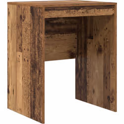 Ce bureau d'écriture rustique mélange charme naturel et praticité, parfait pour votre bureau ou coin étude. Fait de bois mass ...