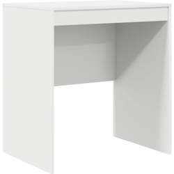 Bureau d'écriture Blanc Bois d'ingénierie 70 x 50 x 76 cm Vidaxl