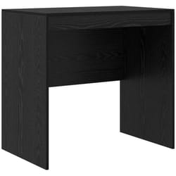 Vidaxl - Bureau Chêne noir 80 x 50 x 76 cm Bois d'ingénierie