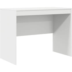 Bureau d'écriture Blanc Panneau de particules 100 x 50 x 76 cm Vidaxl