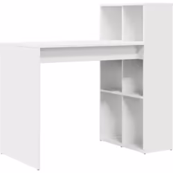 Ce bureau d'écriture moderne blanc est parfait pour améliorer ton espace de travail avec son design stylé et contemporain. Id ...