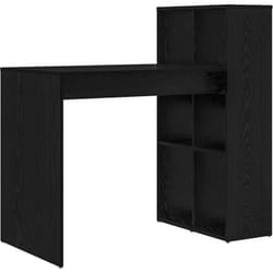 Vidaxl - Bureau Chêne noir 108 x 55 x 103,5 cm Bois d'ingénierie