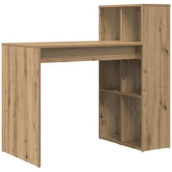 Bureau Chêne artisanal 108 x 55 x 103,5 cm Bois d'ingénierie vidaXL