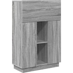 Vidaxl - Bureau d'écriture Gris Sonoma Gris Bois d'ingénierie Grand